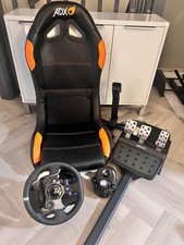 ADX Firebase Racing Cockpit Chair Logitech G29 Wheel, Pedals & Shifter – Xbox/PC
