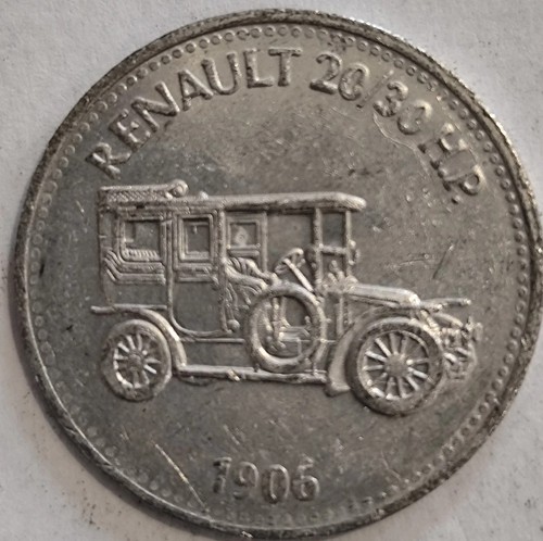 Medal shell historic cars - medal,