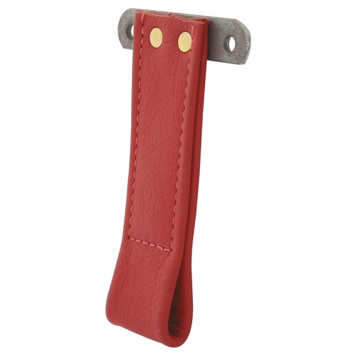 Door pull strap - strap, leather