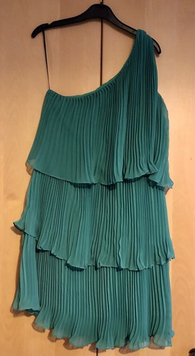Zara women green dress - zara,