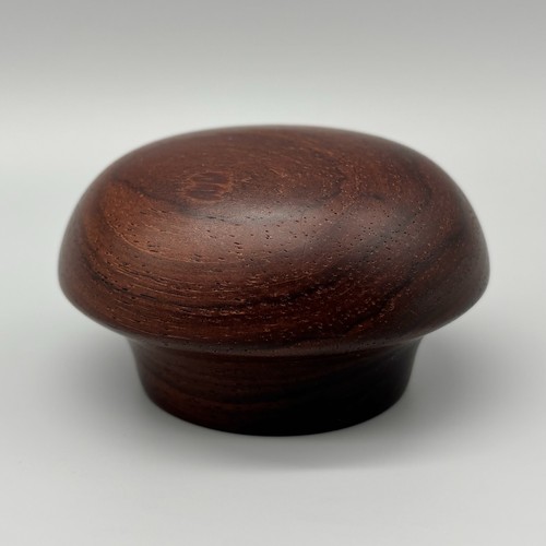 Handmade turned wood - turned, toadstool