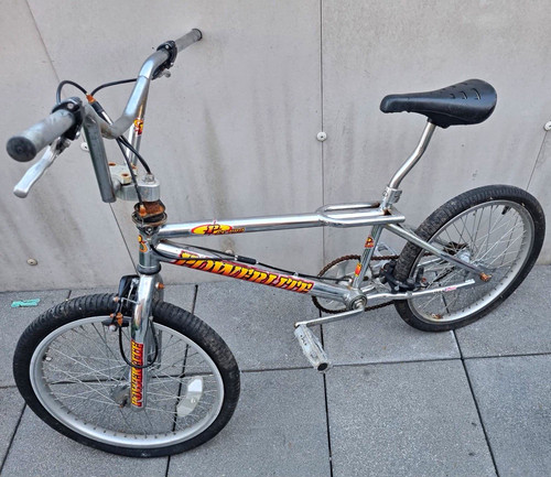 Powerlite 20in silver bmx bike - 20in,