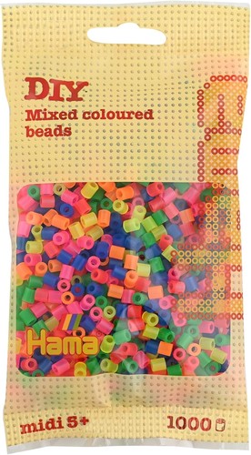 Hama 207 beads neon - hama,