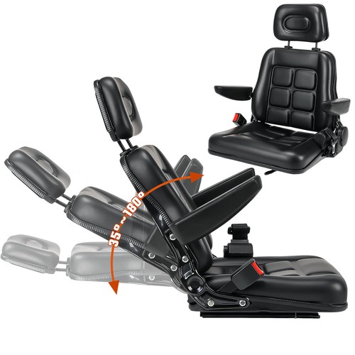 Universal forklift seat - universal,