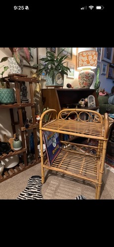 Bamboo wicker rattan coffee - bamboo,