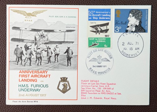 1971 first aircraft - 1971, landing