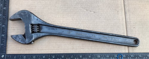 Vintage bahco adjustable - bahco, 15"