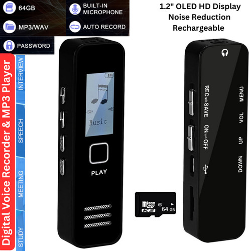 Mini digital voice recorder - voice,