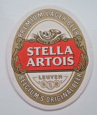 Stella Artois - Beer Mats Coaster
