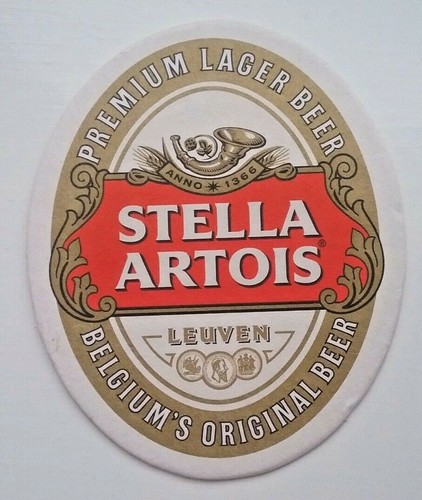 Stella artois beer mats - stella,
