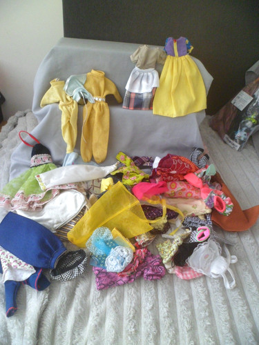 Large bundle vintage dolls - bundle,