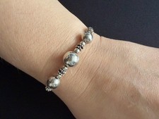 Sleek 925 Sterling Silver Bead