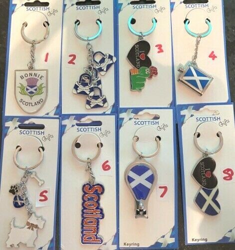 Scotland keyrings scottish - scotland,
