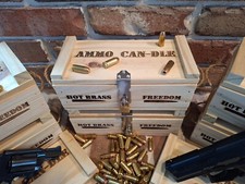 Ammo Candle Box Handmade