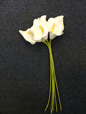 FOAM CALLA LILIES FLOWERS 45CM & 32.5CM SIZE, DIFFERENT COLOURS - FREE DELIVERY