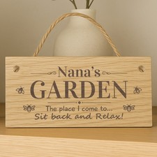 Nanas Garden Sign Hanging
