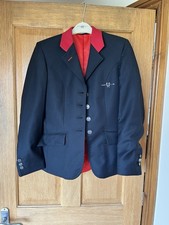 Joshua Jones Show Jacket Great Quality Size 8/10 Navy And Red