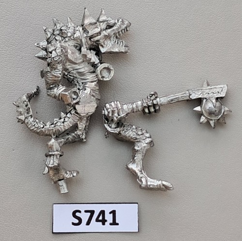 Lizardmen kroxigor with axe - with, gw