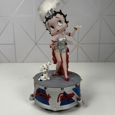 Betty Boop Showgirl 2003 Light up Music Box