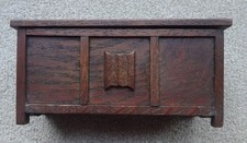 Vintage miniature oak - vintage, coffer