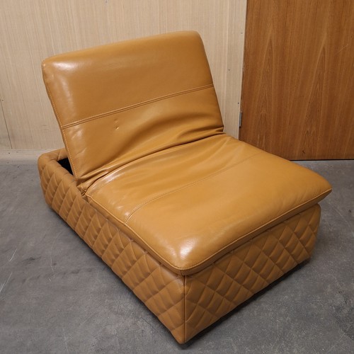 Folding ottoman chair tan - chair,