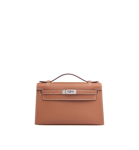 Hermès kelly pochette - hermès, gold