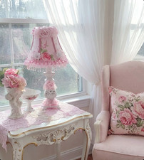 Pretty Pink Rose Fabric