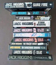 11 x Jack Higgins Job Lot