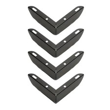 4 Metal Chrome L Shape Corner