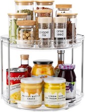 2 Tier Lazy Susan Organizer