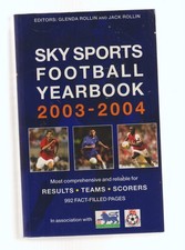 SKY SPORTS FOOTBALL YEARBOOK 2003/04 Softback Number 34