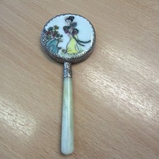 Vintage porcelain hand held - porcelain,