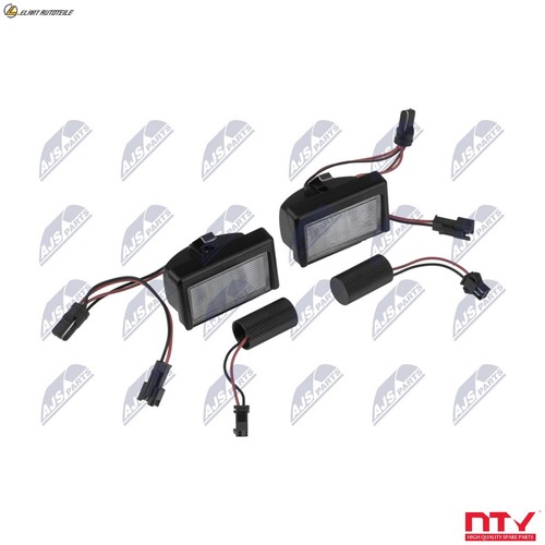 License plate light elp - plate,