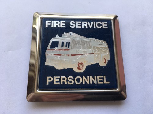 C1980s vintage fire service - fire,