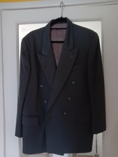 Mens' 2 piece Pietro Luna Charcoal Grey Woollen suit   R 42"  