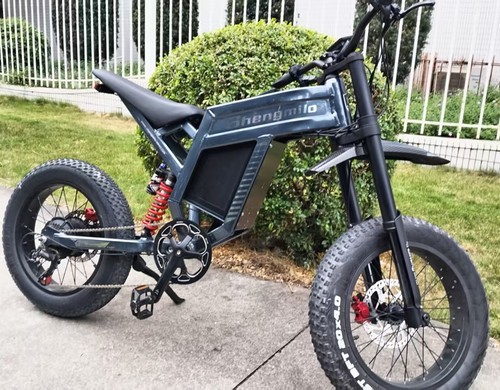 Electric mountain bike - mountain,