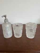 Set 3 Hadida Fish Glass