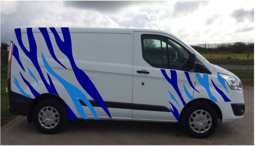 Transit tiger stripes vinyl - ,