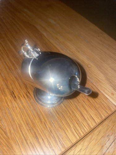 Vintage silver plated sugar - silver,