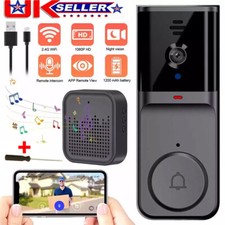 Smart WiFi Wireless Video Doorbell Security Streaming Camera Door Bell Intercom