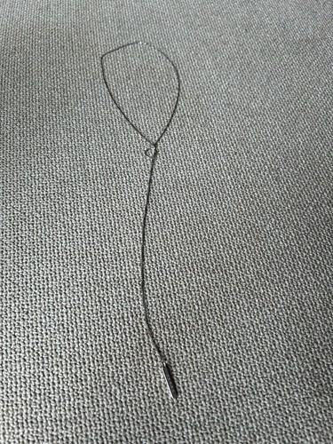 Gucci white gold lariat - white,
