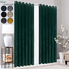 Thick Velvet Blackout Curtains