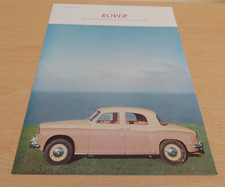 Rover 105 R Car 1958 Magazine Print Ad