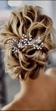 Flower girl hair - girl, comb