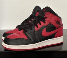 NIKE AIR JORDAN 1 Mid ‘Banned’ 2020 UK size 6  554725-074