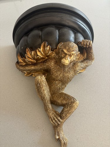 Unusual golden monkey - monkey, shelve