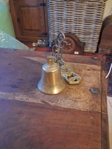 Small vintage solid brass - solid,