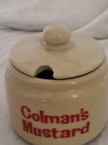 Colmans mustard pot - colmans,
