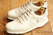 Footjoy Pro SL White Leather Oxford Golf Shoes UK 8.5 M US 9.5 EU 42.5