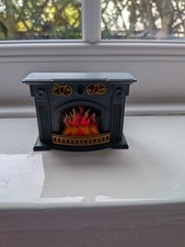 Playmobil Victorian Fire Place For For Victorian House  Working Light Up Fire